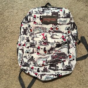 Jansport Disney Superbreak Day In The Park Mickey And Minnie backpack